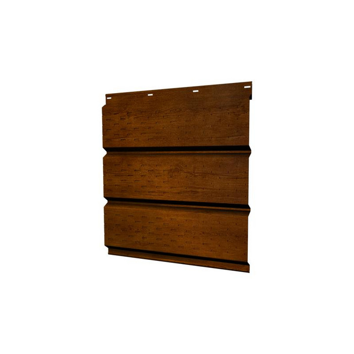 Гранд лайн Софит металлический полная перфорация 0,4 Print Premium Golden Wood
