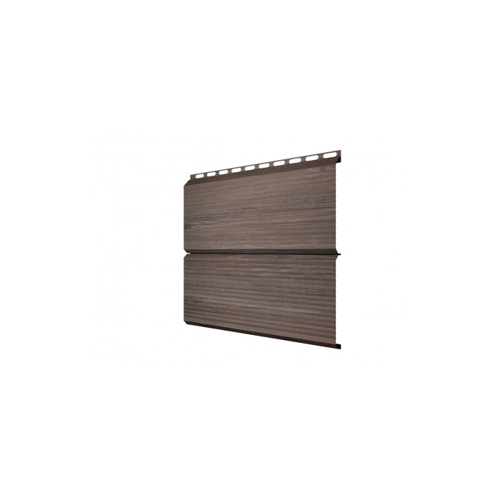 Металлический сайдинг Grand Line ЭкоБрус 0.45 мм Gofr Print Elite Nordic Wood