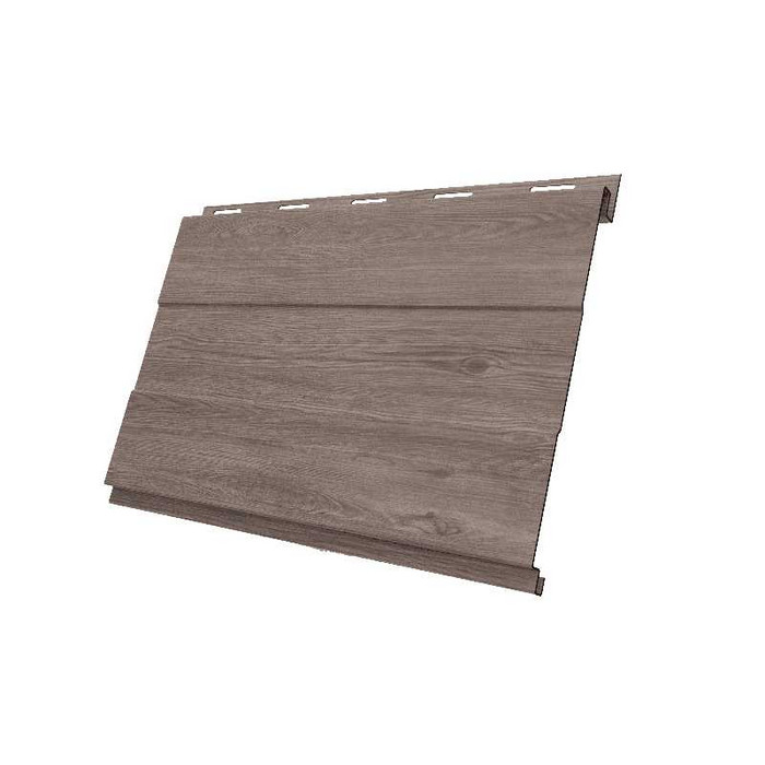 Металлический сайдинг Grand Line Вертикаль 0.45 мм prof Print Elite с пленкой White Wood