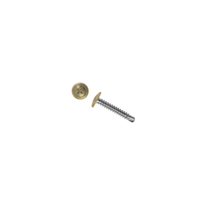 Саморез ПШС 4,2х41 (500шт) шлиц PH2 RAL 1014