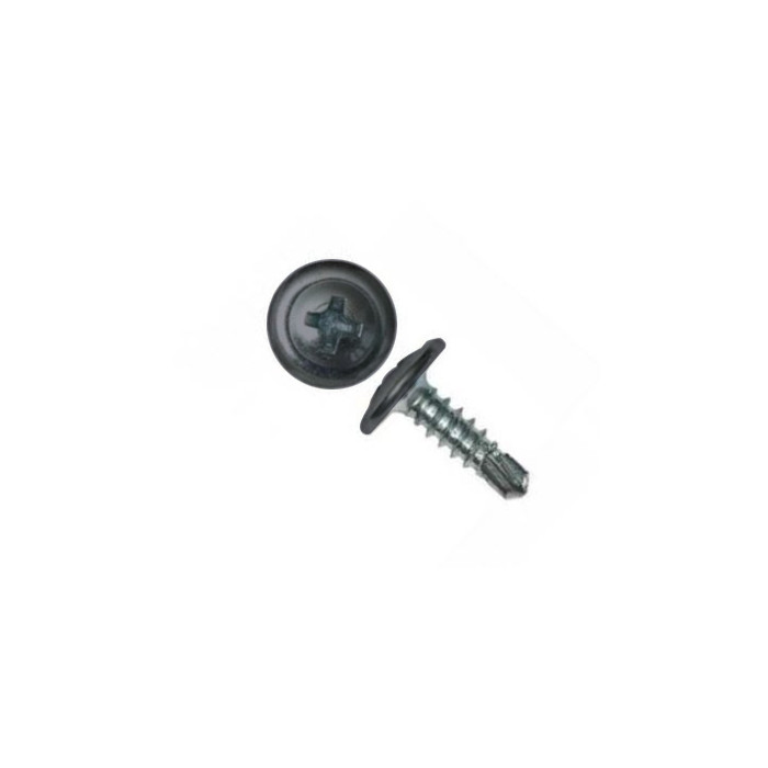 Саморез ПШС 4,2х16 (1000шт) шлиц PH2 RAL 7004