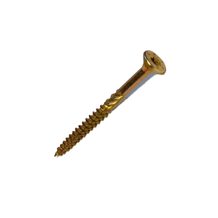 Саморез конструкционный Daxmer 8,0х240 (50шт) Torx желтый цинк